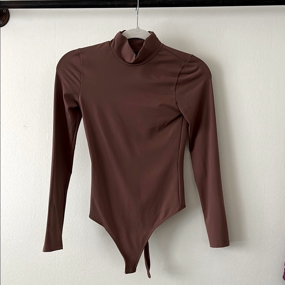Mock Neck Long Sleeve Bodysuit